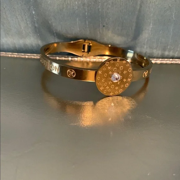 Louis Vuitton Gold-Tone Bracelet